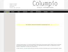 Tablet Screenshot of columpiomadrid.com